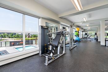Commercial-grade fitness centre